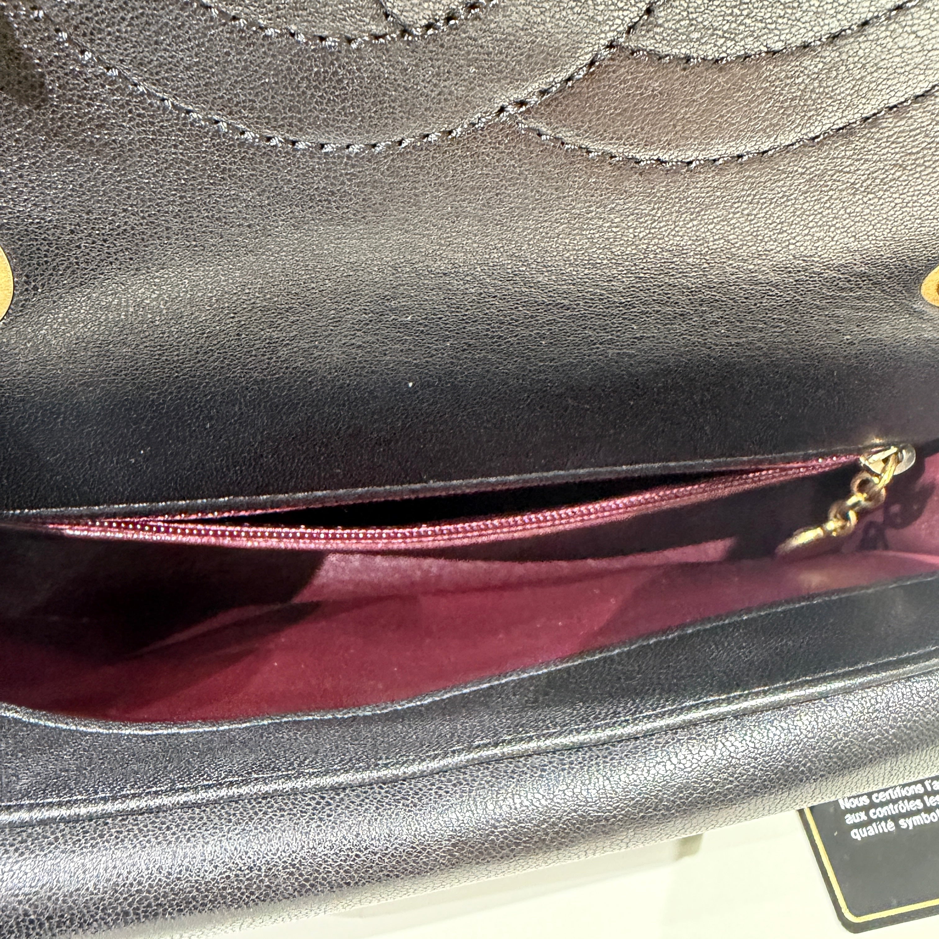Diana Reissue - Quilted Lambskin 28CM  black Gold
Hardware Series 20